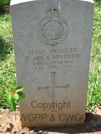 Dar Es Salaam War Cemetery - McCafferty, F